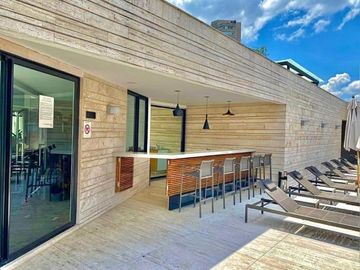 Condominio con jardín privado, alberca, bbq, gym, en venta Polanco