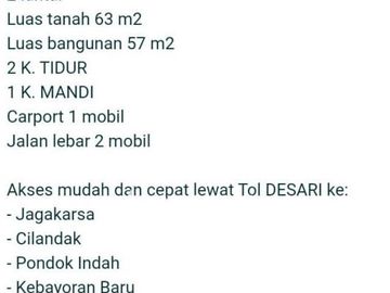 RNELIH Rumah Desain Mewah Spek Premium Dekat Tol Desari