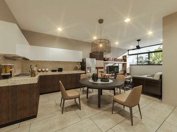 Departamento en Venta en Mérida, Azana, Temozón ( 1 Rec)