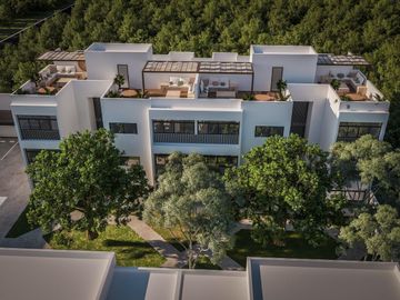 Departamento en Venta en Mérida, Azana, Temozón ( 1 Rec)