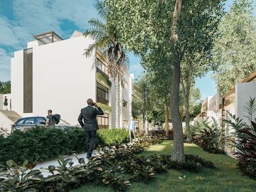 Departamento en Venta en Mérida, Azana, Temozón ( 1 Rec)