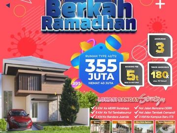 BIG RAMADHAN SALE! DIAMOND VILLAGE JUANDA 1, Hunian Asri Murah dan Strategis