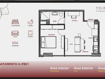 Pre venta de departamentos en Av. Chapultepec, Colonia Centro
