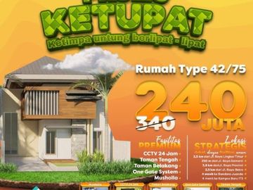 DISKON 100 JUTA, WA. 0821-3993-----, Rumah Di Jual Sidoarjo Murah, Diamond Village Juanda 3