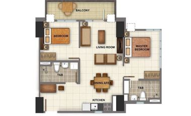 2BR WB UNIT CONDO SETAG 2 FOR SALE
