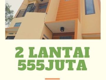 Rumah 2 lantai di bogor dekat stasiun dan kota bogor harga termurahhhhh