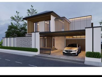 RUMAH ELIT TYPE 520 DESIGN KONTEMPORER LOKASI CEMARA GADING/CEMARA KIPAS