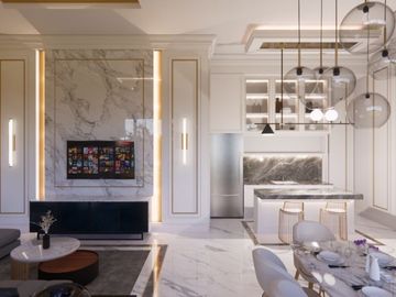 RUMAH ELIT TYPE 520 DESIGN KONTEMPORER LOKASI CEMARA GADING/CEMARA KIPAS