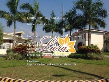 LIORA HOMES Rent to Own House and Lot in General Trias Cavit