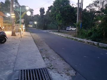 Tanah Kavling Luas 120 m2 Dekat Jalan Cangkringan, Bisa Dicicil