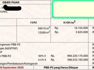 Lahan Luas 59510m Strategis Di Jalan Raya Bekasi Jakarta Timur