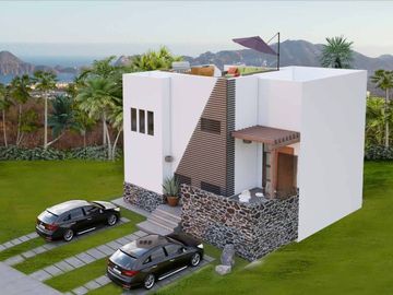 Casa con rooftop, casas club, alberca, canchas El tezal, Cabo San Lucas venta.