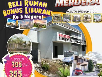 Diskon Besar, Call 08213993---- Perumahan Inhouse Di Sedati Sidoarjo 355 Juta Diamond Village Juanda