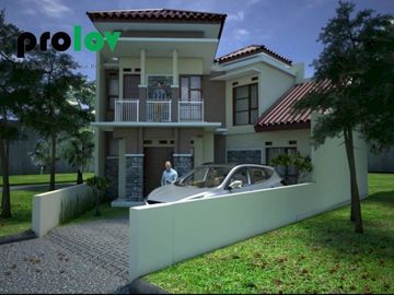 Rumah bagus 2 lantai disembrani town house Sukamiskin Arcamanik Bandung