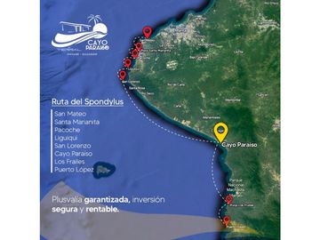 En venta terreno proyecto Cayo Paraiso