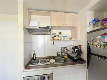 Dpto. Metro Santa Ana en venta de 1 dorm. en Santiago