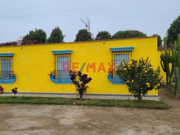 Características del Terreno:

Este fundo es un exclusivo predio de 50,000 m2 completamente cercado y adornado con sauces, buganvilias y árboles frut