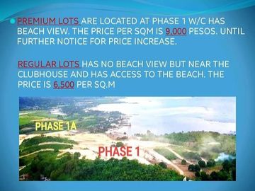 Lot for sale in lian batangas