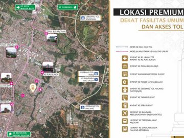 Rumah Di Lokasi Premium Dekat Fasilitas Umum dan Akses Tol
