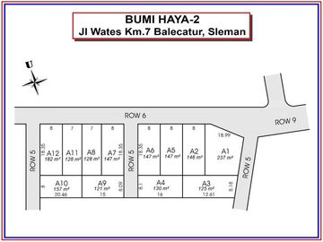 Bumi Haya 2, Belakang Perum Ciputra, Legalitas SHM P