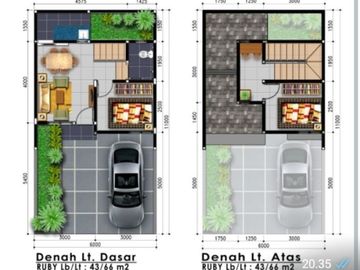 Rumah Syariah 2 lantai design suka-suka di Sawangan Depok 650 jt an (tresna)