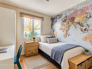 Venta casa un piso 3D/2B con gran terraza y quincho Vitacura
