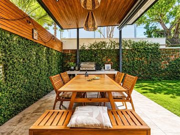 Venta casa un piso 3D/2B con gran terraza y quincho Vitacura