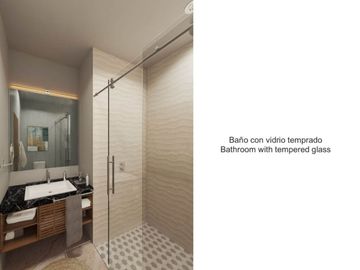 Departamento con terraza en rooftop y alberca con vista al mar, en venta Cozumel