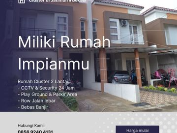 Rumah dijual di Bekasi harga 1 milyar an dekat Tol Jatiwarna