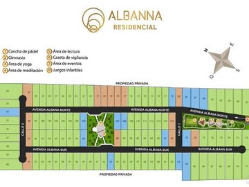 Lotes Residencial Privada Albanna en Conkal