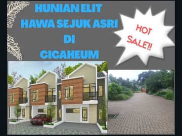 Rumah Elit dekat Jalan Raya AH Nasution dengan Lingkungan Hijau di Cicaheum Bandung Selangkah Ke Pusat Kota