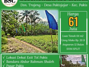 Jual Murah Kavling Lokasi di Pakis