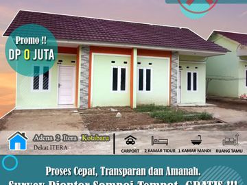 rumah kamar 2 deket banget sukarame