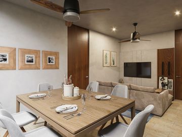 Departamento en venta en Mérida Yucatán,  Terana Temozón Norte