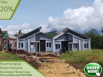 Rumah Dijual di Malang Tipe 25/60 Free Biaya Dekat Kampus