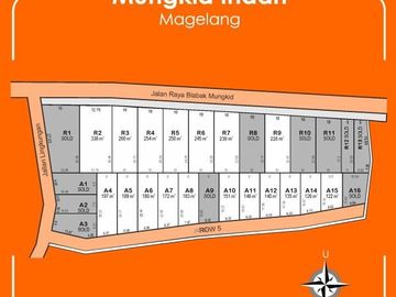Tanah Kapling SHM, Mungkid Indah Magelang Standar Perumahan