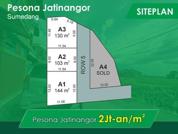 Kapling Kost Area Jatinangor Mulai 2 Jtan/m2 Cash 12 X