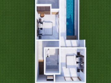 RUMAH SEMI VILLA 3 KAMAR 15 MENIT KE BANDARA BALI