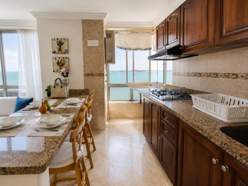 apartamento en arriendo en el laguito. Cod A18107