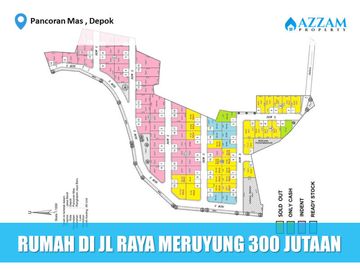 RUMAH DI JALAN RAYA MERUYUNG KOTA DPEOK