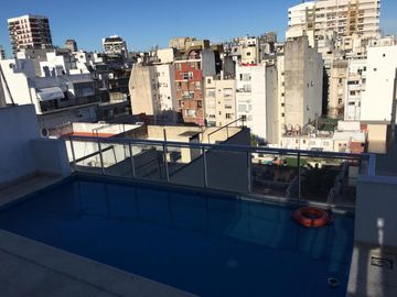 Departamento 1 ambiente con cochera venta Recoleta