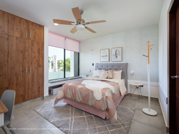Casa en venta en privada al norte de Mérida en Cholul