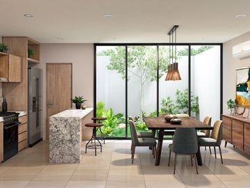 Casa en venta tipo TH dentro de Mérida en Chuburná