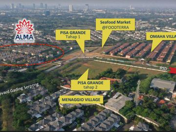 Rumah Minimalis 2 Lantai Alma@Montana Gading Serpong