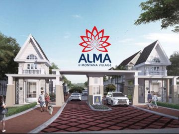 Rumah Minimalis 2 Lantai Alma@Montana Gading Serpong