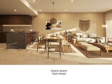 Departamento a pasos del mar, alberca, gym, rooftop, en venta.