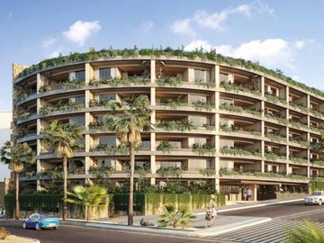 Departamento a pasos del mar, alberca, gym, rooftop, en venta.