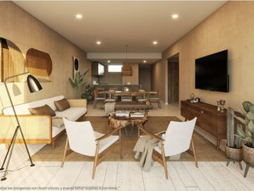 Departamento a pasos del mar, alberca, gym, rooftop, en venta.