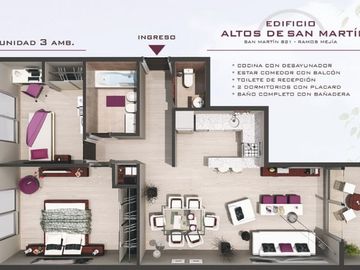 Departamento en venta en Ramos Mejia Sur