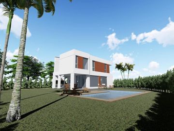 Casa a Estrenar en 2 Plantas con PIleta en Barrio Privado Fincas de Hudson